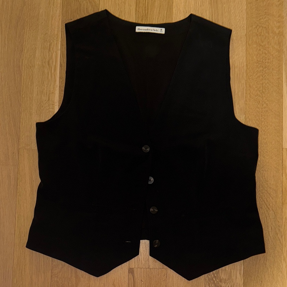 Abercrombie & Fitch Navy Tank Top